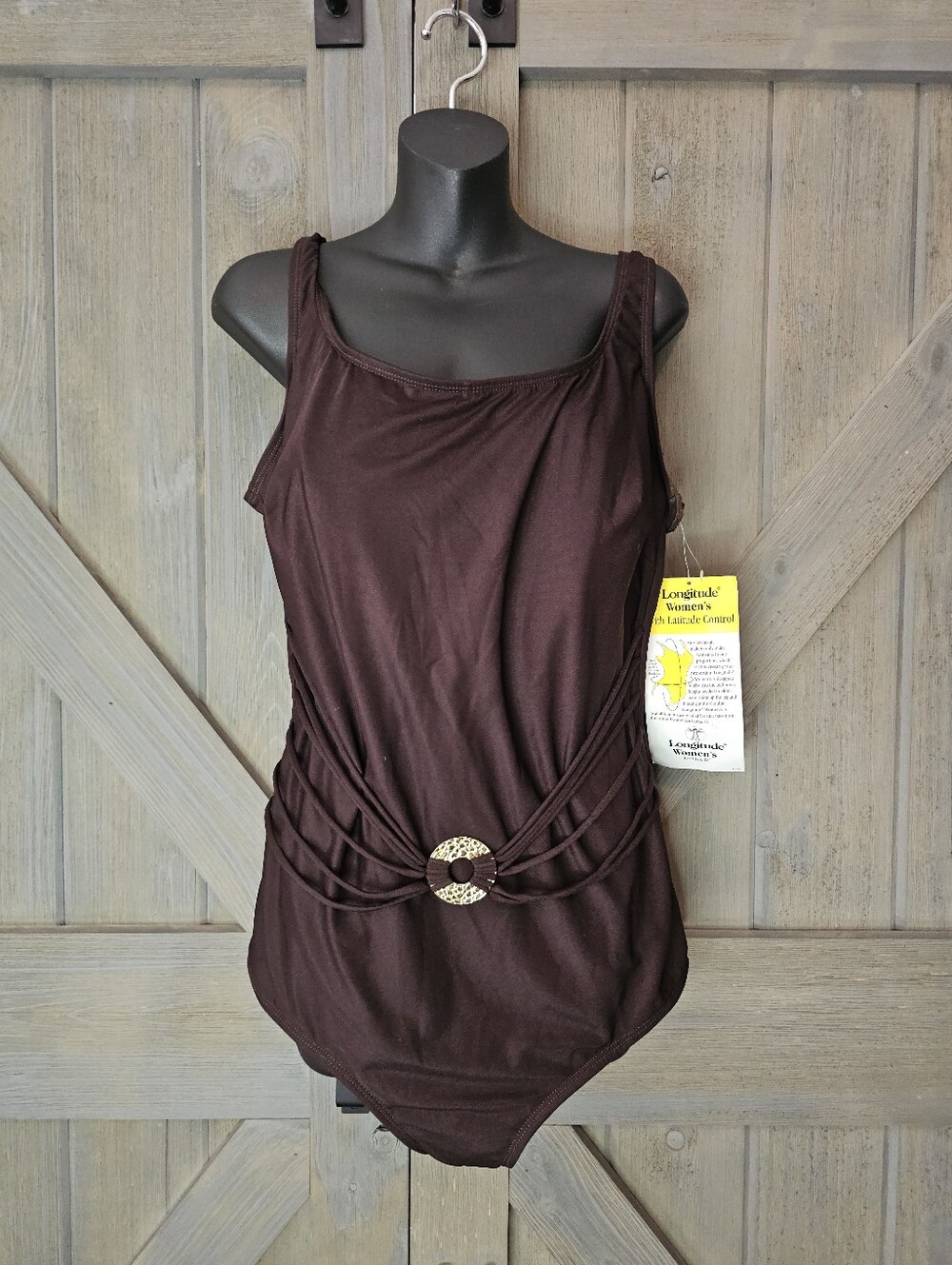 Vintage Nwt Longitude Swimsuit sz 24W